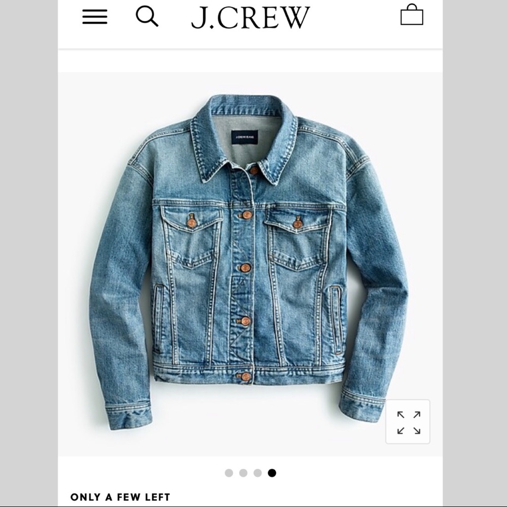 J Crew Classic Denim Jacket